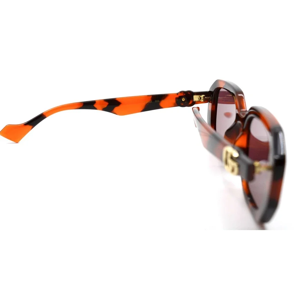 GUCCI GG1535S 005 HAVANA ORANGE VIOLET WOMEN'S AUTHENTIC SUNGLASSES - Picture 8 of 9